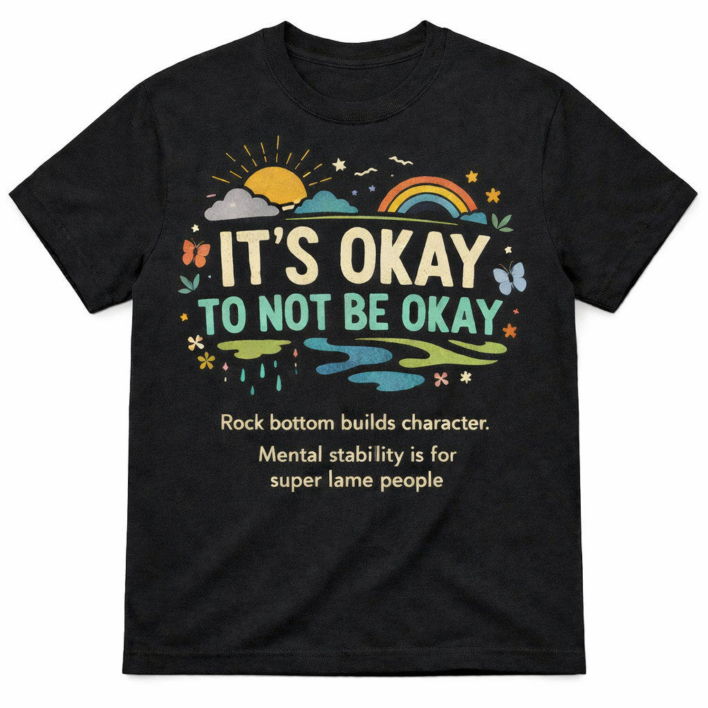 It's Okay Not To Be Okay Tee ( Pre-Order)